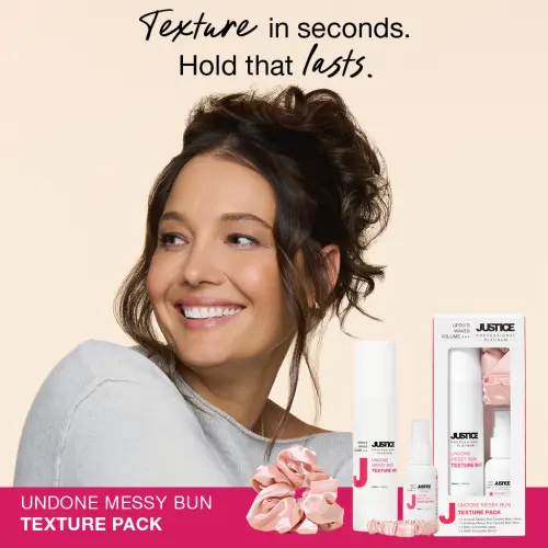 Enter Undone Messy Bun Texture Mist. (Your new go-to Mum hack)